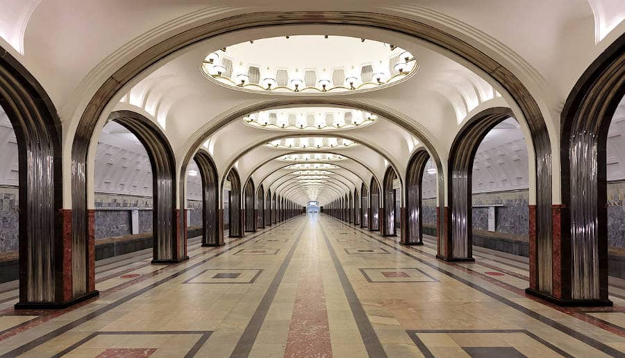 Metropolitana di Mosca - Majakovskaja