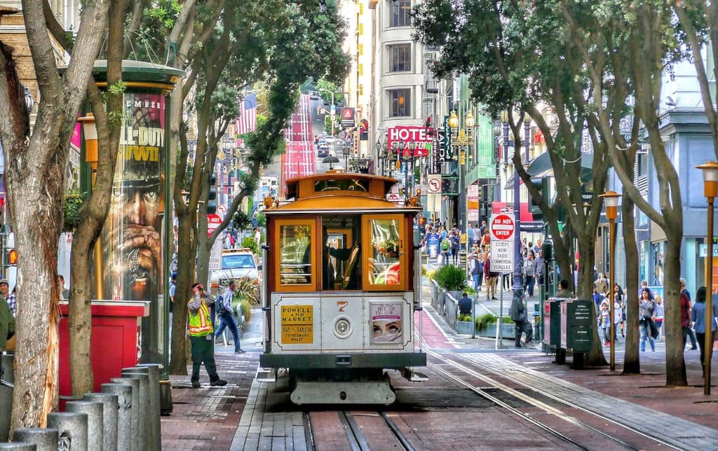 tram di San Francisco